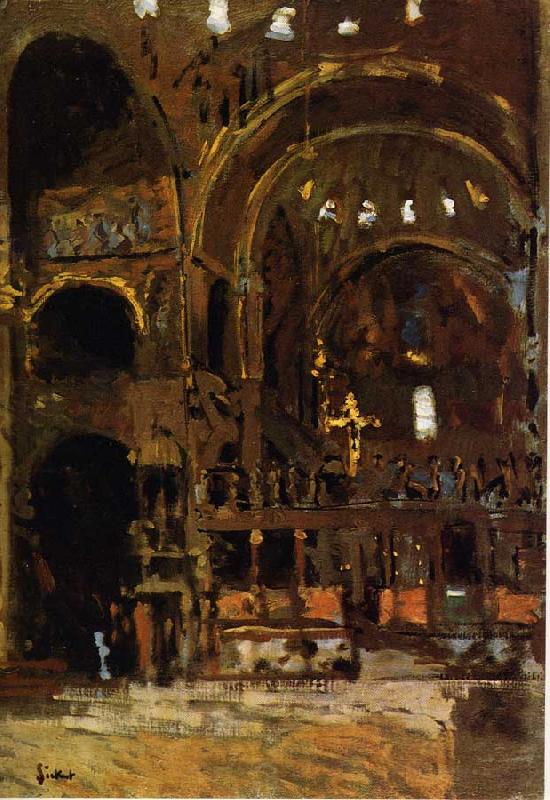  Interior of St Mark's, Venice